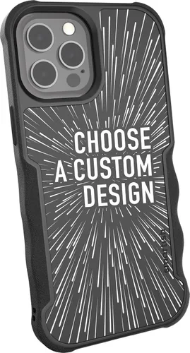 Vista 51 de Smartish Funda para iPhone 12 Pro Max Armor - Gripzilla [resistente + protectora] Funda de agarre delgada y resistente - Black Tie Affair