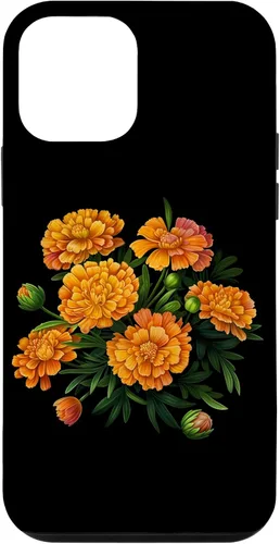 Vista 16 de Vintage Marigold Inspired Flower Case for iPhone 16