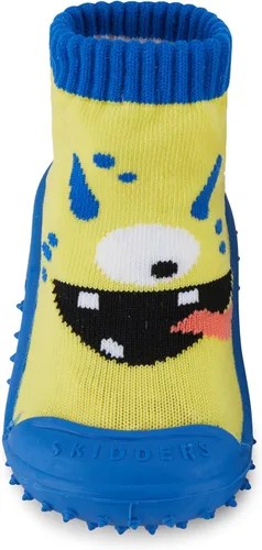 Vista 5 de Pantuflas antideslizantes para bebés niños y niñas Calcetines antideslizantes para bebés Zapatillas de casa para niños pequeños de primera calidad