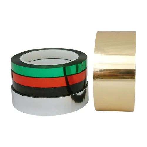 Vista 5 de jvcc mpf-01 Metalized Polyester Film cinta, Dorado