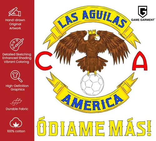 Vista 3 de Game Garment Camiseta de manga corta con cuello redondo para hombre, diseño de fútbol americano, fútbol americano, aficionado a los deportes