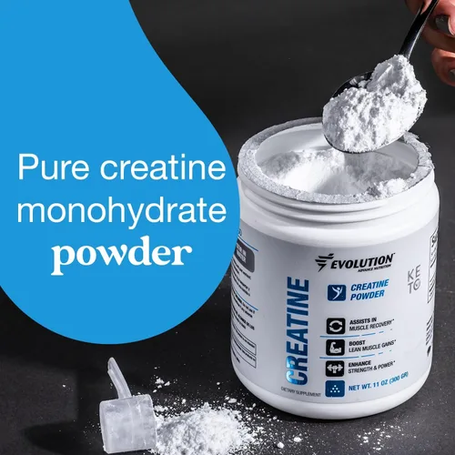 Vista 6 de Monohidrato de creatina en polvo 5000 mg – Apoya la recuperación muscular y potencia de fuerza mejorada – Ayuda a ayuno y entrenamiento – Sin sabor