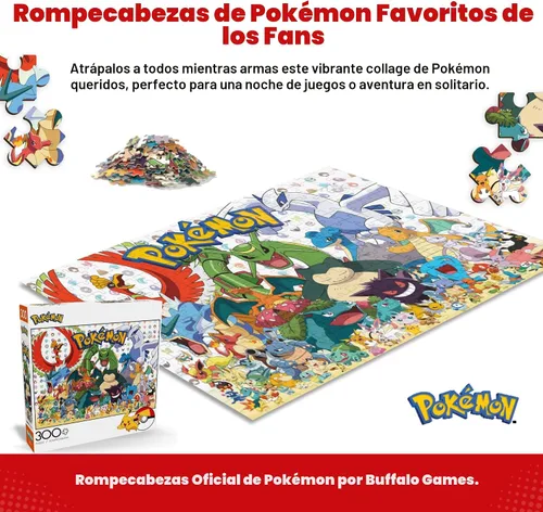 Vista 3 de Buffalo Games - Rompecabezas de Pokémon, 300 piezas