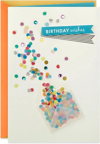 Vista 10 de Hallmark Tarjeta de cumpleaños (Puppy in a Party Hat)