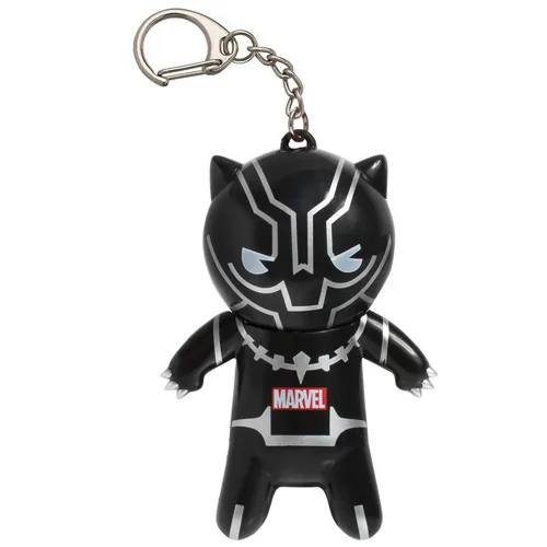 Vista 9 de Lip Smacker Marvel Black Panther Bálsamo Labial Saborizado en Llavero, Sabor Mandarina (Paquete de 2)