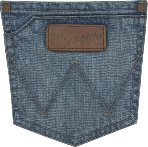 Vista 4 de Wrangler Jeans retro de corte ajustado y pierna recta para hombre