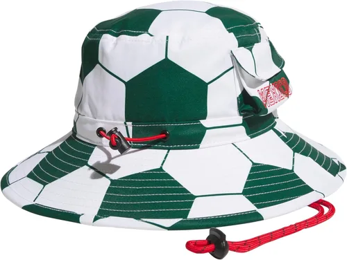 Vista 4 de Gorra de béisbol Adidas para hombre – Gorra ajustable con tiras traseras Ultimate, ajuste relajado, algodón