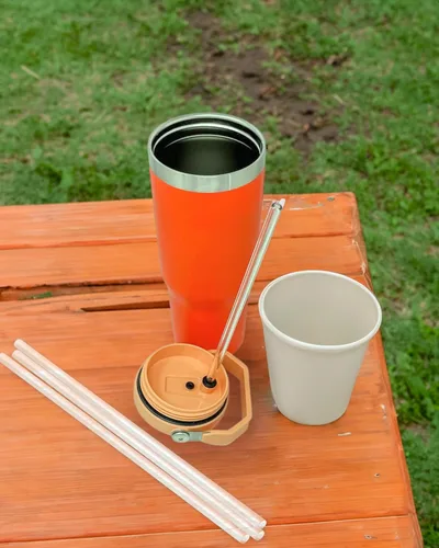 Vista 7 de Stanley - Paquete de 6 popotes de repuesto, vaso de 40 onzas / 30 onzas compatible con cepillos de limpieza Para 40oz/30oz