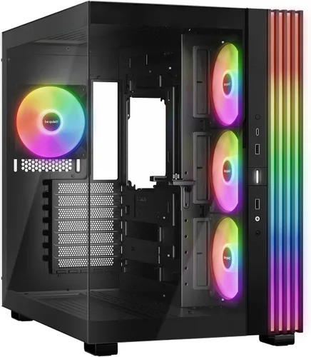 Vista 12 de be quiet! Base ligera 500 PC Caso, totalmente ventana frontal y panel