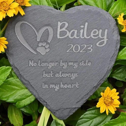 Vista 7 de Piedras conmemorativas para mascotas para gatos, regalos para gatos por pérdida de gato, regalo de condolencia, regalo conmemorativo por duelo