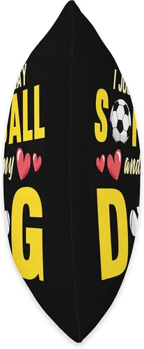 Vista 2 de Fur Parent Mom Dad Pet Owner Men Funny I Just Want to Play Softball and Pet My Dog Lover - Almohada de 16 x 16 pulgadas, multicolor