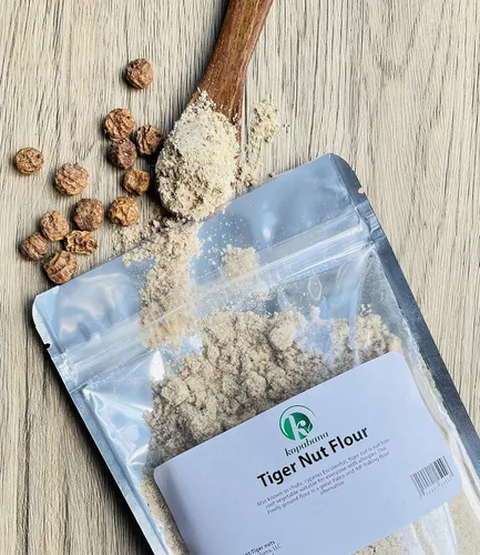 Vista 5 de KOPABANA Harina de nueces de tigre Harina de chufa Harina de nuez amarilla Harina sin gluten y sin granos para hornear, paleo y sin OMG, 1