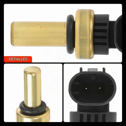 Vista 9 de A-Premium Sensor de temperatura del refrigerante del motor [2 pines] compatible con modelos Chevrolet, GMC, Buick, Cadillac y Saturn - Malibu