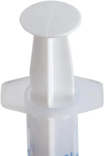 Vista 5 de Easy Glide Jeringa oral de 0.1 fl oz, tapas incluidas, 100