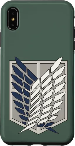 Vista 11 de Attack on Titan Funda protectora del regimiento de exploradores de la temporada 4 para iPhone 17