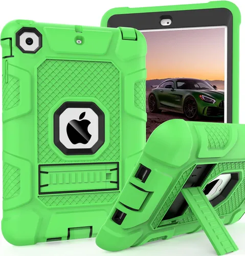 Vista 9 de TIMISM Funda para iPad mini, iPad mini 2, iPad mini 3 con soporte, 3 en 1, resistente a prueba de golpes, híbrida de tres capas, funda protectora