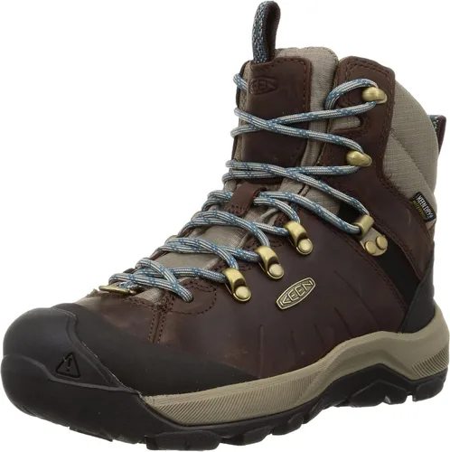 Vista 11 de KEEN Women's Revel 4 Mid Height Polar Insulated Waterproof Snow Boots Andorra/Safari