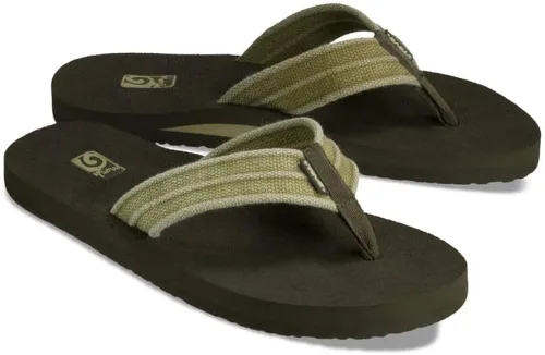 Vista 6 de Teva Mush II ojotas de lona para hombre.