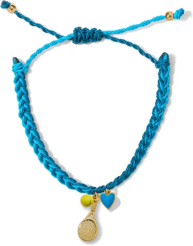 Vista 7 de GIMMEDAT Pulsera de raqueta de tenis, pulsera de oro, impermeable, ajustable, joyería de amistad, equipos de regalo