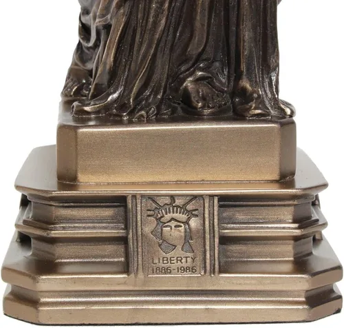 Vista 4 de Figura de escultura de bronce fundido en frío de 12.38 pulgadas