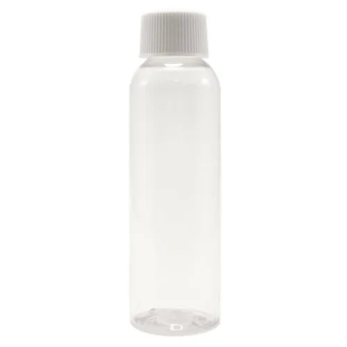 Vista 2 de GreenHealth Botella de plástico transparente de 2 fl oz con tapa de spray negra (individual)