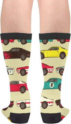 Vista 2 de Gianlaima Calcetines divertidos de moda cómodos para hombres y mujeres