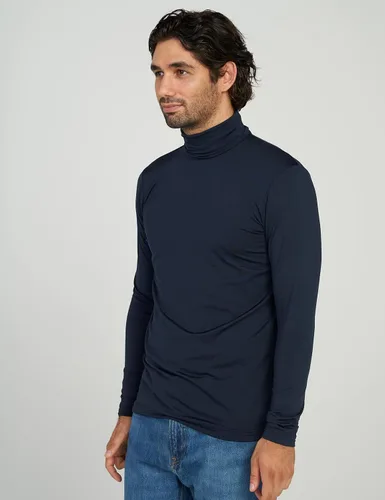 Vista 3 de LAPASA Mens Thermal Turtleneck Underwear Top Fleece Long Sleeve Shirt Base Layer Undershirt Lightweight Midweight M122M124