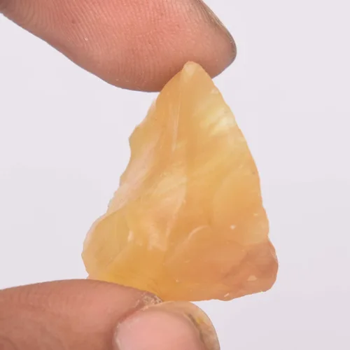 Vista 2 de gemhub Ópalo amarillo certificado Egl 28.50 Ct A grado natural piedra de ópalo amarillo áspero crudo para cabbing, Gema, Ópalo mejorado en tonos