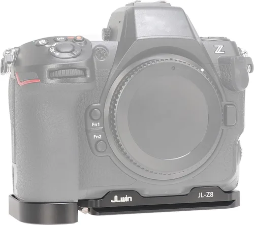 Vista 6 de FOTGA Z8 Placa de cámara Arca Swiss de liberación rápida para cámara Nikon Z8 sin espejo, agujeros inferiores de 1/4 pulgadas 3/8 pulgadas