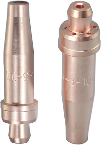 Vista 12 de RIVERWELD Puntas de corte de acetileno 3-101 Tamaño 0 y 0-3-101 2pcs para la antorcha cortadora de oxígeno Oxy Oxyfuel estilo Victor