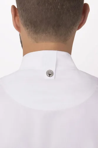 Vista 7 de Chef Works Springfield - Abrigo de chef para hombre