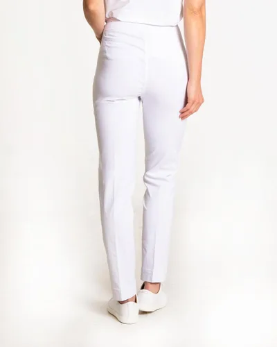 Vista 2 de SLIM-SATION Ropa de golf para mujer - Pantalón de pierna recta de ajuste regular con bolsillos para mujer