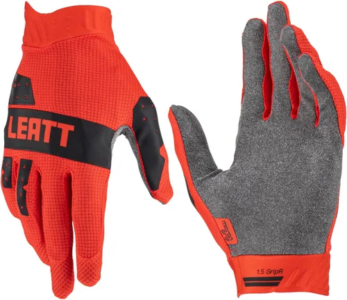 Vista 15 de Leatt Guantes Moto 1.5 GripR Adulto (Morado - S)