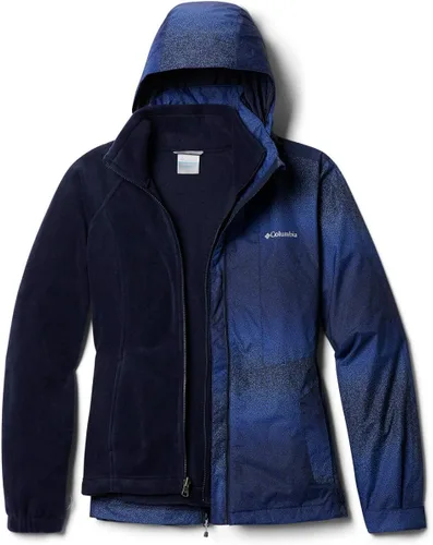 Vista 5 de Columbia Chaqueta Ruby River Interchange para mujer diseño nocturno oscuro con estampado degradado talla L
