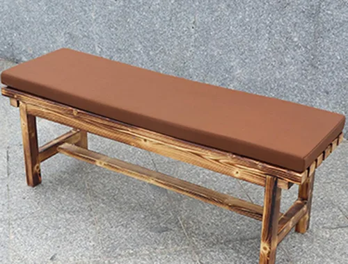Vista 13 de Cojín de banco para exteriores e interiores, resistente al agua, para muebles de patio al aire libre, cojín para asiento de columpio, 2 pulgadas