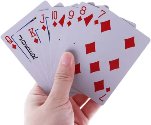 Vista 9 de Juego de trucos de cartas, juego de cartas mágicas para niños y adultos, juego de cartas transparente, secreto, marcado, juguetes de magia simple