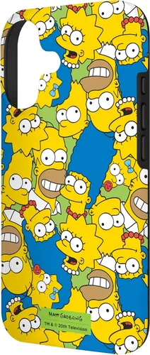 Vista 2 de The Simpsons Homer Marge Bart Lisa Maggie Print - Carcasa para iPhone 17