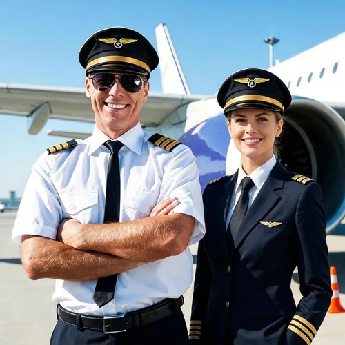 Vista 6 de Sombrero de piloto ajustable, accesorios de disfraz de piloto negro