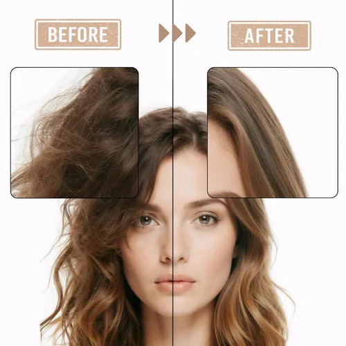 Vista 3 de Batana Oil - Suero para el cabello, tratamiento sin enjuague para hidratación profunda y nutrición, control del encrespamiento, reparación de puntas