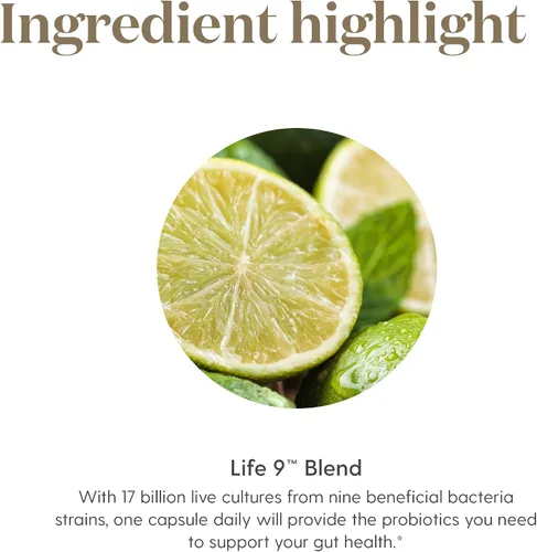 Vista 5 de Life 9 Suplemento probiótico de Young Living - Aumenta la inmunidad y el apoyo a la salud digestiva y intestinal - 30 cápsulas - 17 mil millones