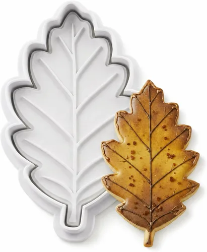 Vista 46 de 8 PCS Thanksgiving Cookie Cutter Set with Embossers Turkey Pumpkin Maple Leaf Corn & More 3" Complete Fall Collection