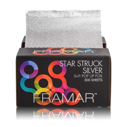Vista 6 de Framar Láminas para resaltar 500 hojas - 5x11" - Precortadas - Lámina pre-plegada - Patrón de aurascopio
