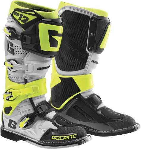 Vista 2 de Gaerne Botas SG-12 - 13/Blanco/Naranja