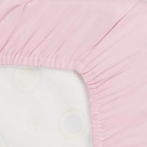 Vista 8 de Everyday Kids Paquete de 2 Sábanas Bajeras para Cuna para Niña, 100% Sábana de Bebé de Microfibra Suave y Transpirable, Se Adapta a Colchones
