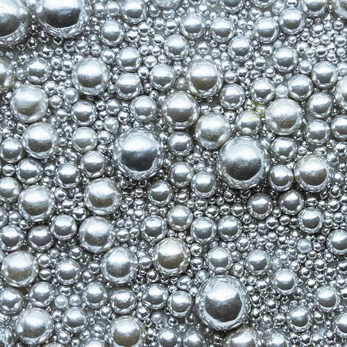 Vista 4 de Sentovac - Gránulos de azúcar con perlas doradas brillantes para decoración de pasteles, tamaño mezclador, 1 botella de 4.23 onzas, decoración