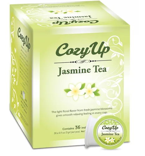 Vista 8 de Cozy Up Cápsulas K-Cup de té verde, 36 unidades, compatibles con cafeteras Keurig