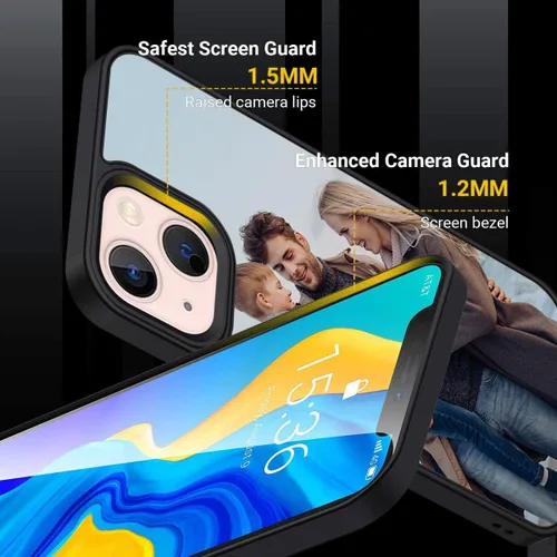 Vista 5 de Funda de teléfono personalizada para iPhone 14 13 Pro Max Plus, fundas de fotos personalizadas para diseñar tu propia imagen personalizada, cubierta
