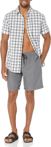 Vista 4 de Tienda Essentials Men's 9" Quick-Dry Swim Trunk