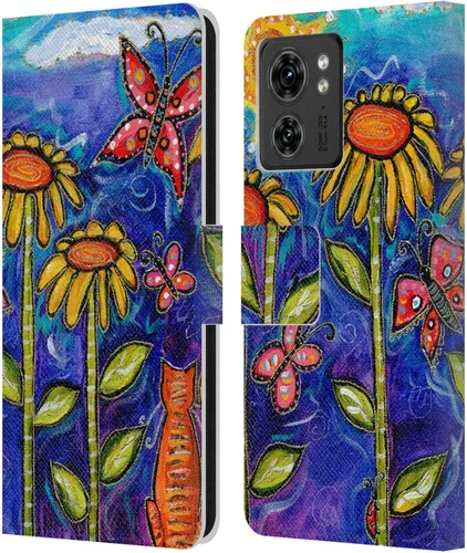 Vista 19 de Head Case Designs Officially Licensed Wyanne Half Light Nature 2 Leather Book Wallet Case Cover Compatible with Motorola Moto Edge 40
