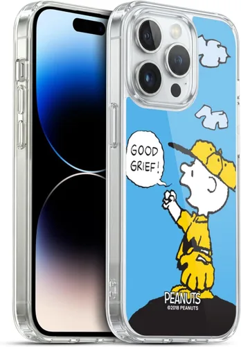 Vista 81 de Head Case Designs Funda de gel suave con licencia oficial de Peanuts Autumn Charlie Brown compatible con Apple iPhone 7 Plus/iPhone 8 Plus